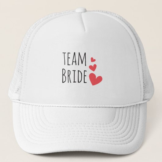 Team Bruid Trucker Pet (Voorkant)