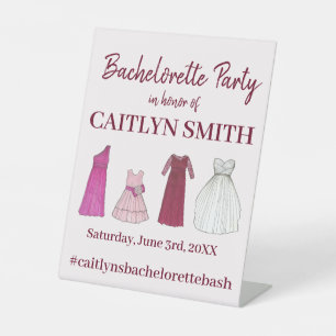 Team Bruid Vrijgezellenfeest Bachelorette Party Go Reclamebord Met Voetstuk
