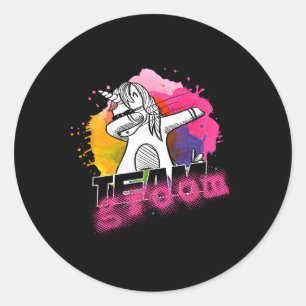 Team Bruidegom - Mannen Bachelor Stag Night Feest Ronde Sticker