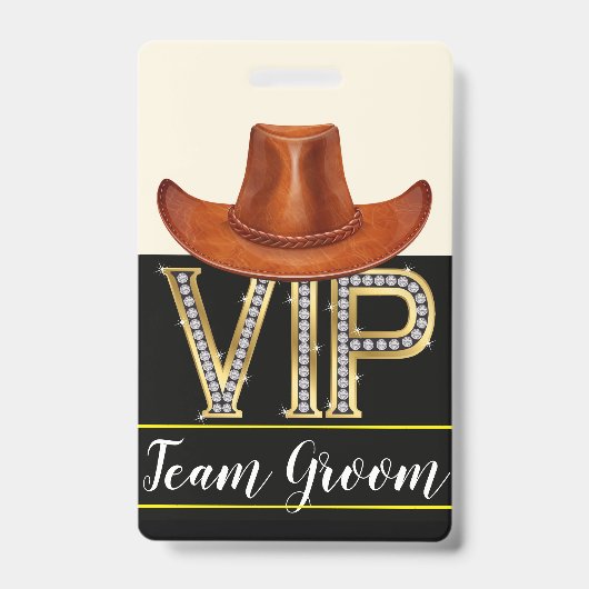 Team bruidegom trouwbadge badge (Front)