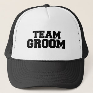 Team bruidegom trucker pet