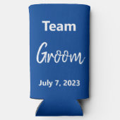 Team bruidegom - vrijgezellenfeest - trouwgunsten (Achterkant)