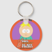 Team Butters - Ronde Sleutelhanger (Achterkant)