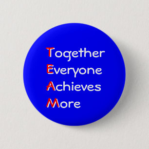"TEAM"-Button Ronde Button 5,7 Cm