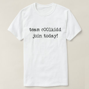 Team C00lkidd Doe mee Vandaag Grappig Esthetisch T T-shirt