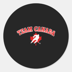 Team Canada Pride Vakantie Reis Sport Hockey Pl Ronde Sticker