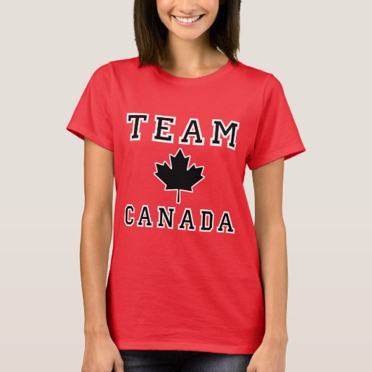 Team Canada T-shirt (Voorkant)