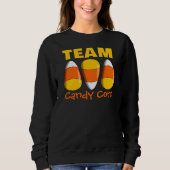Team Candy Corn Halloween Trui (Voorkant)