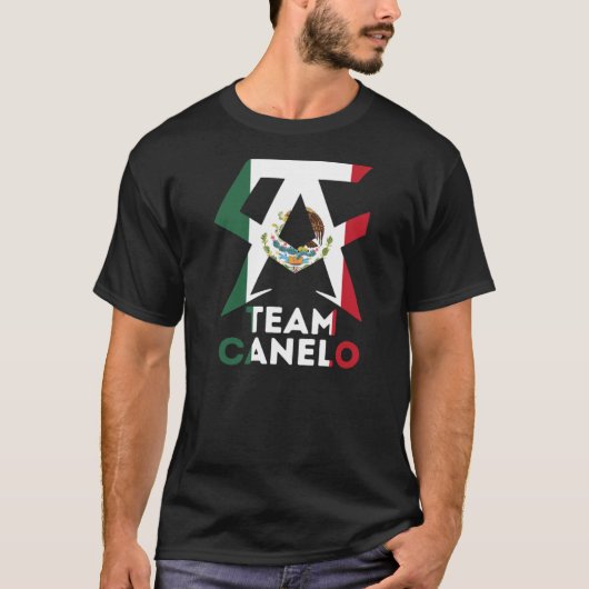 Team Canelo Alvarez, canelo logo, canelo T-shirt (Voorkant)