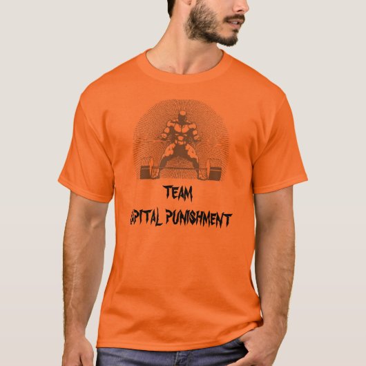 TEAM CAPITAL PUNISHMENT T-SHIRT (Voorkant)