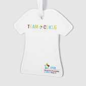 Team CDKL5 T-Shirt Ornament (voorkant)