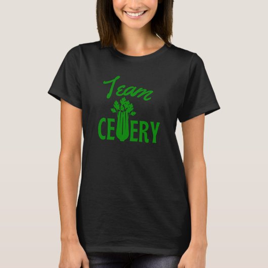 Team Celery T-shirt (Voorkant)