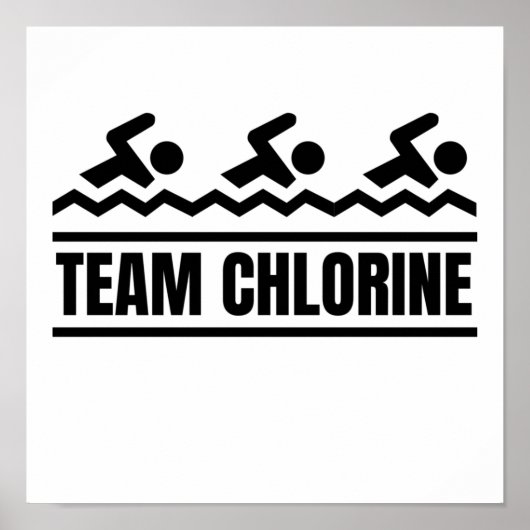 Team Chlorine. Poster (Voorkant)