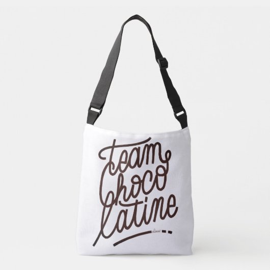 Team Chocolatine Crossbody Tas (Voorkant)