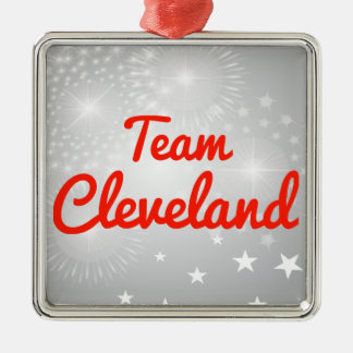 Team Cleveland Metalen Ornament