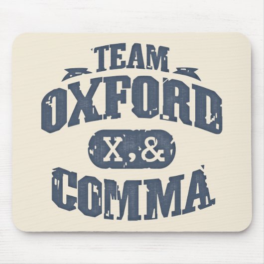 Team Comma Muismat (Voorkant)