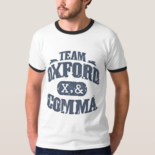 Team Comma T-shirt (Voorkant)