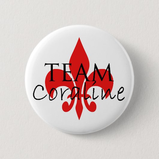 Team Coraline Button (Voorkant)