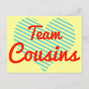 Team Cousins Briefkaart