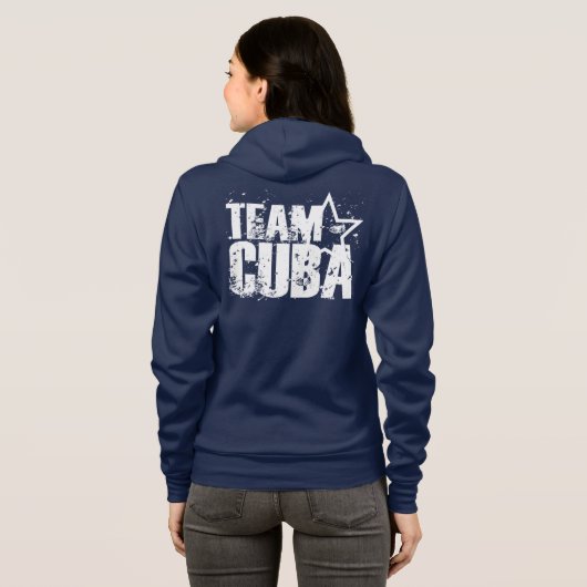 Team Cuba Dames Pullover - LIBRE Label (Dos entier)