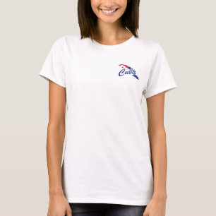 Team Cuba T-shirt LIBRE Label Wit Sport T-shirt