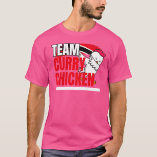 Team Curry Chicken Trinidad en Guyana Patriotic C T-shirt