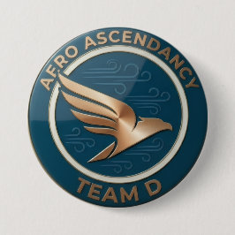 Team D – AF.RO Ascendancy Emblem | Elite Rising Ronde Button 7,6 Cm