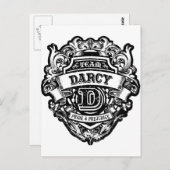 Team Darcy Briefkaart (Voorkant / Achterkant)