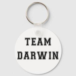 Team Darwin (B&W) Sleutelhanger