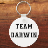 Team Darwin (B&W) Sleutelhanger (Voorkant)