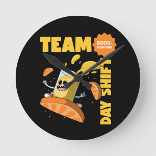 Team Day Shift Ronde Klok