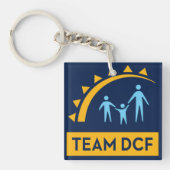 Team DCF Acrylische Sleutelhanger (Voorkant)