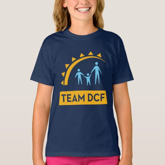 Team DCF Girls T-Shirt (Voorkant)