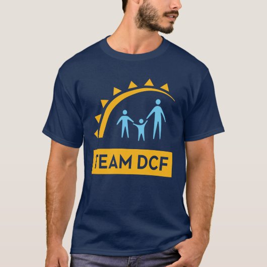 Team DCF Mannen Shirt (Voorkant)