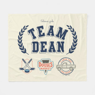 Team Dean Gilmore Girls-ontwerp Fleece Deken