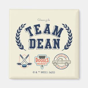 Team Dean Gilmore Girls-ontwerp Magneet