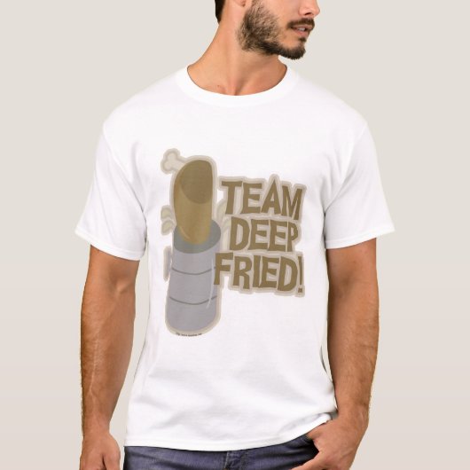 Team Deep Fried Turkije! T-shirt (Voorkant)