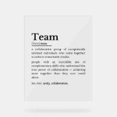 Team Definition – The Power of Collaboration  (Recto)