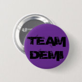 Team Demi Ronde Button 5,7 Cm (Voorkant /achterkant)