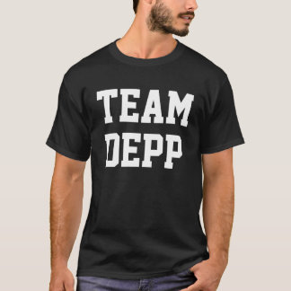 "TEAM DEPP" (DUBBELZIJDIG) T-SHIRT