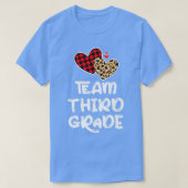 Team derde graad grappigheids 3de terug naar schoo t-shirt (Design voorkant)