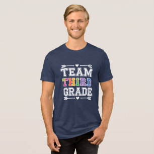 Team derde graad Tri-Blend shirt