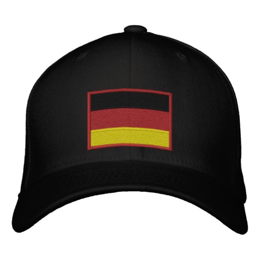 Team Deutschland Duitse Sport Geborduurde Pet (Voorkant)