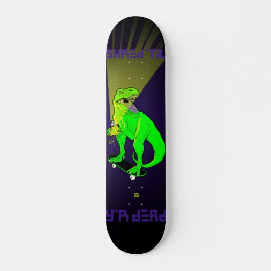 Team Dinosaur I - mini Skateboard (Voorkant)