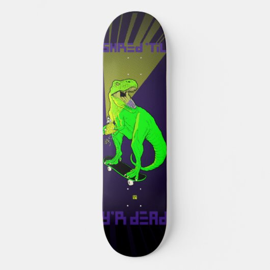 Team Dinosaur Skateboard (Voorkant)