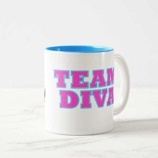 TEAM DIVA Coffee Mug (Devant droit)