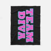 Team Diva Fleece Blankets (Voorkant)