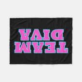 Team Diva Fleece Blankets Deken (Voorkant (Horizontaal))