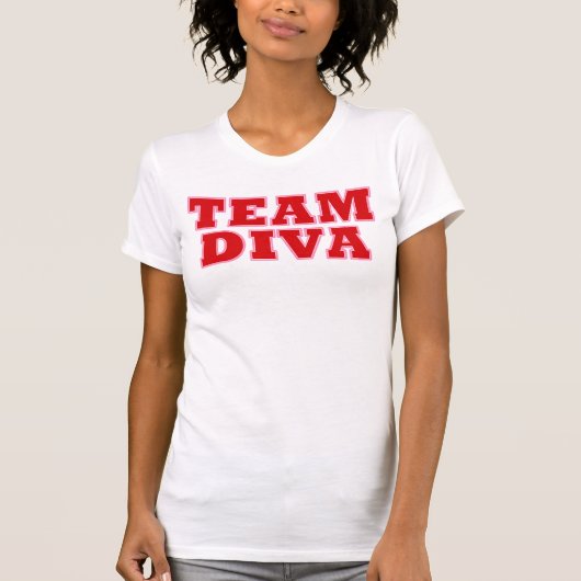 Team Diva T-shirt (Voorkant)