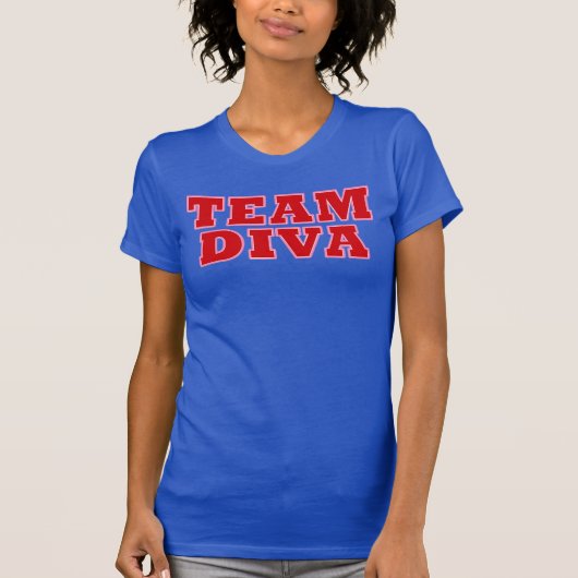 Team Diva T-shirt (Voorkant)